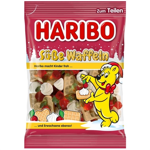 Haribo Süße Waffeln Мармелад Вафли 175гр Т1-00030699 - фото 48842