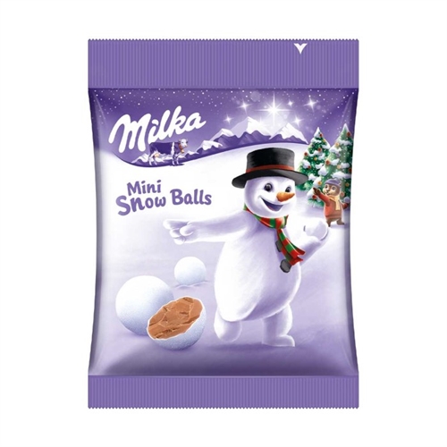 Milka Mini Snow Balls Шок. конфеты Мини снежки 100гр Т1-00030706 - фото 48846