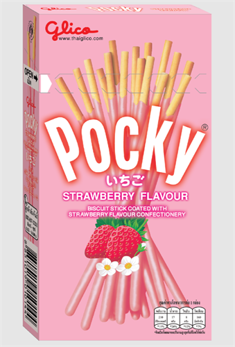 Pocky Biscuit Stick Strawberry печенье-соломка  со вкусом клубники 21 гр УТ-00004220 - фото 48916