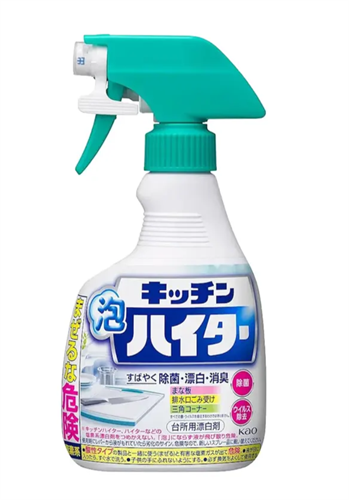 Kao Kitchen Haiter Handy Spray Кухонный отбеливатель пенка-спрей 400мл Т1-00033572 - фото 48949