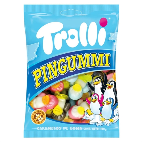 Trolli Pingummi жевательный мармелад Пингвины 100 гр УТ-00007587 - фото 49093