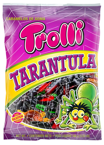 Trolli жевательный мармелад паучок тарантул 100 гр УТ-00007342 - фото 49102