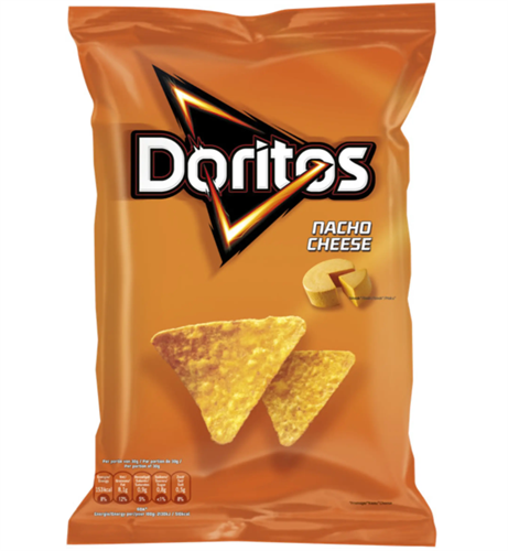 Doritos Nacho Cheese чипсы со вкусом сыра 68г 00-00002364 - фото 49175