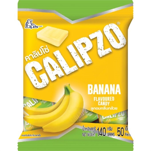 Boonprasert Calipzo Banana жевательные конфеты со вкусом банана 140 гр Т1-00016636 - фото 49233