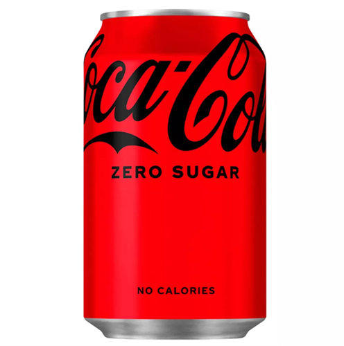 Напиток Coca-Cola "Zero Sugar", газированный, без сахара, 330мл УТ-00003672 - фото 49420