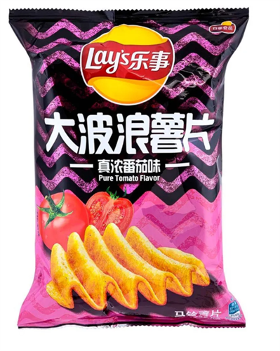 Lay's Big Wave Pure Tomato чипсы картофельные 40 гр Т1-00036518 - фото 49572
