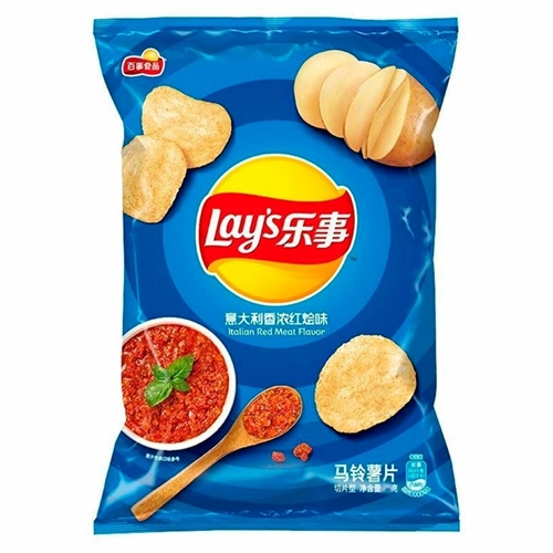 Lay's Italian Red Meat чипсы картофельные 40 гр Т1-00036520 - фото 49580