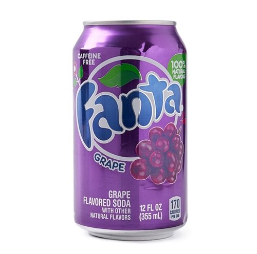 Fanta Grape газированный напиток виноград 355 мл Корея Т1-00021070 - фото 49600