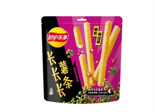 Lay's Long french fries Spicy Vine Pepper Sauce чипсы картофельные 72 гр Т1-00036524 - фото 49610