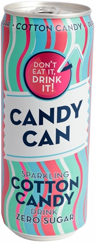 Candy Can Cotton Candy напиток сильногазированный сахарная вата 330 мл УТ-00010944 - фото 49616