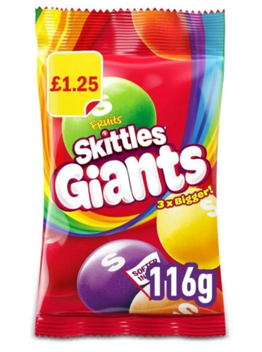 Skittles Fruits драже фруктовое 116 гр Т1-00023189 - фото 49622