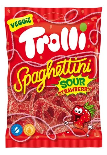 Trolli Spaghettini Strawberry мармелад жев Спагетти клубника 100 гр Т1-00018062 - фото 49626