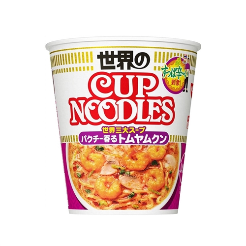 Nissin Cup Noodle лапша б/п со вкусом том ям 75 гр УТ-00000777 - фото 49925