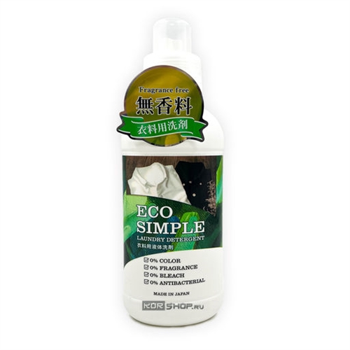 Rocket Soap Eco Simple гель для стирки без отдушки 600 мл УТ-00003596 - фото 49953