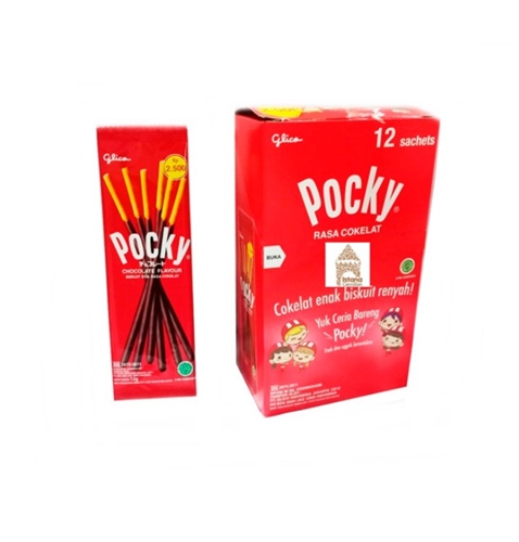 Pocky Single Chocolate Палочки бисквитные 12гр Т1-00022025 - фото 49969