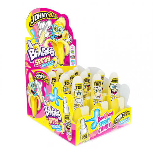 Johny Bee Big Bananas Spray Жидкая конфета 40мл Т1-00020839 - фото 49988