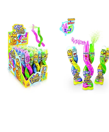 Johnny Bee Twisty Treats X-Treme жидкая конфета-спрей Змея 16, 5 гр УТ-00005079 - фото 50043