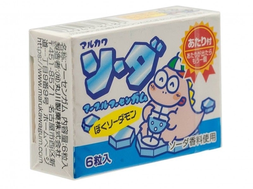 Marukawa  жевательная резинка меняет цвет во рту вкус содовая Т1-00016090 - фото 50044