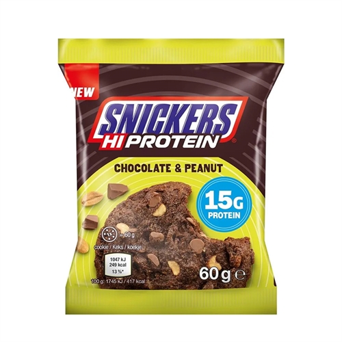 Snickers Chocolate & Peanut Печенье с протеином 60гр Т1-00039458 - фото 50162