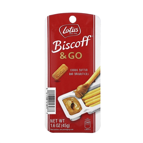 Lotus Biscoff & Go Шок. паста + хлебные палочки 45гр Т1-00039464 - фото 50171