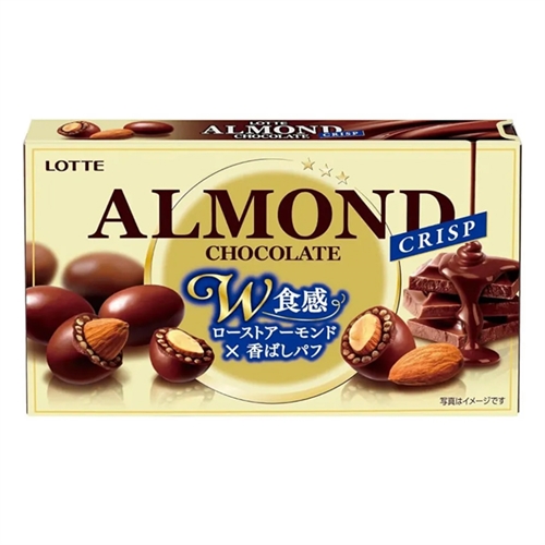 Lotte Almond Миндаль в хрустящем шоколаде 80гр Т1-00023759 - фото 50174