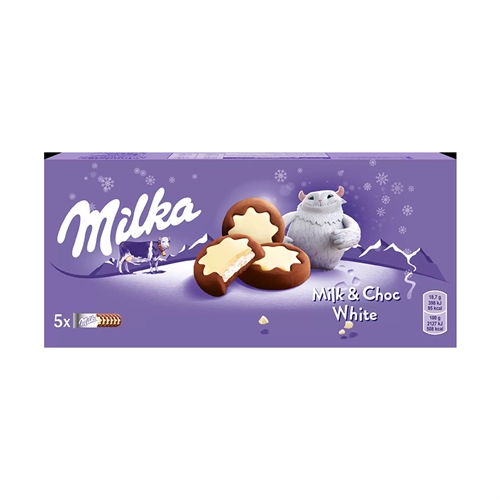 Milka Choco Minis White Сookies Печенье 150гр Т1-00039005 - фото 50187