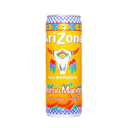 Arizona mucho mango ice tea напиток чайный негазированный со вкусом манго 500 мл УТ-00007470 - фото 50255