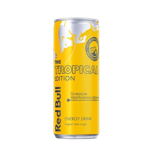Red Bull Tropical напиток энергетический тропический вкус 250 мл РТ-00003173 - фото 50262
