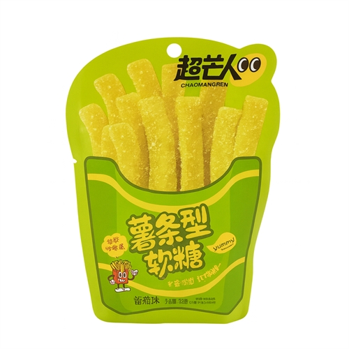 Chewing Potato Fries Жевательный мармелад в виде картошки фри 25гр Т1-00037016 - фото 50281