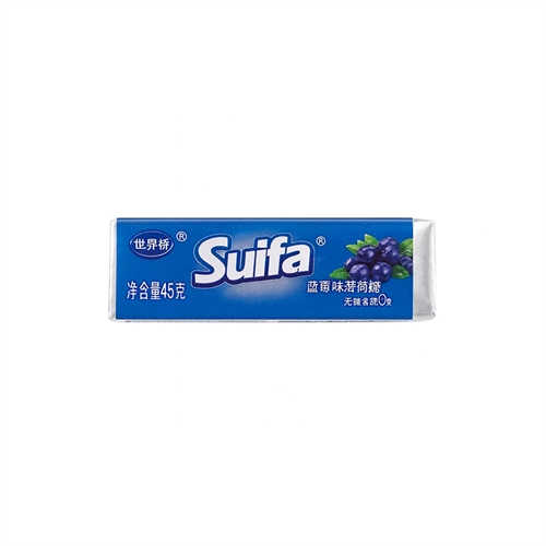 Suifa Blueberry жвачка со вкусом голубики 25 гр Т1-00039556 - фото 50316