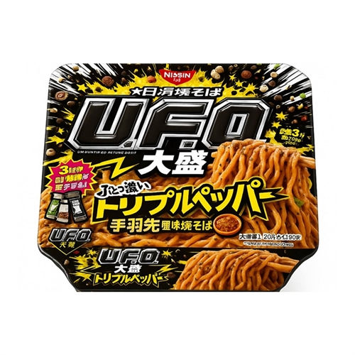 Nissin Лапша якисоба куриные крылышки с перцем 150г Т1-00039605 - фото 50322