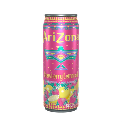 Arizona Strawberry Lemonade Fruit&Honey напиток 500 мл УТ-00007450 - фото 50375