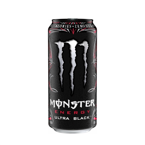 Monster Ultra Black энергетический напиток 500 мл Т1-00025178 - фото 50383