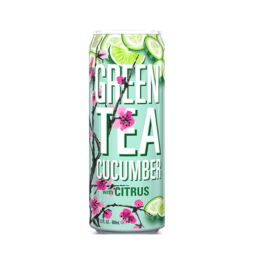 Arizona green tea cucumber citrus напиток чайный огурец цитрус 680 мл 00-00000038 - фото 50414