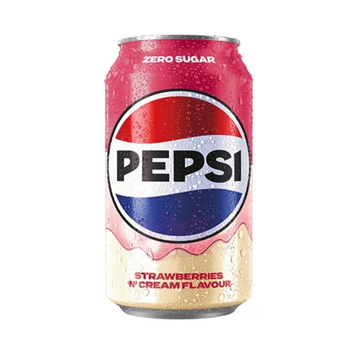 Pepsi Zero напиток газ-ый со вкусом клубники и сливок без/сахара 330 мл Т1-00035003 - фото 50438