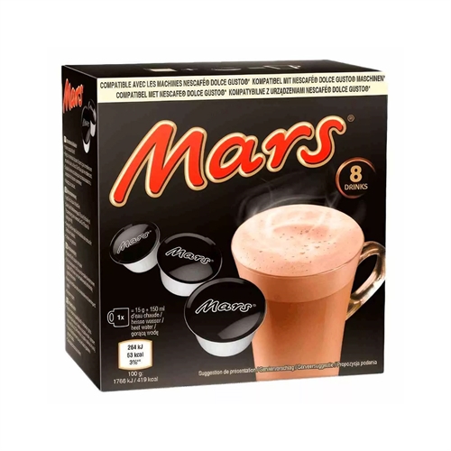 Mars Hot Chocolate горячий шоколад капсула 17 гр*8 шт УТ-00012081 - фото 50453
