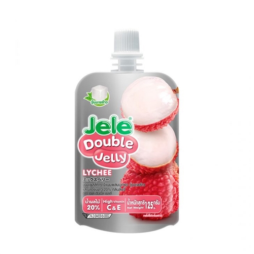 Jele Double Jeley Lychee желе со вкусом личи 125 гр УТ-00006397 - фото 50465