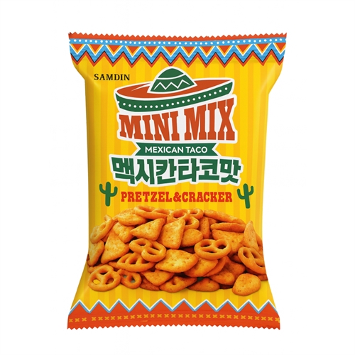 Samjin Mini Mix Снэк Мексиканский Тако 65гр Т1-00039838 - фото 50523