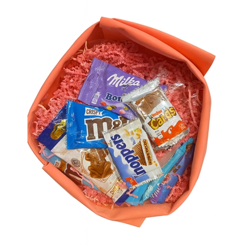 Сладкий букет с M&M’s, Milka, Kinder и Twix Т1-00039283-1 - фото 50544