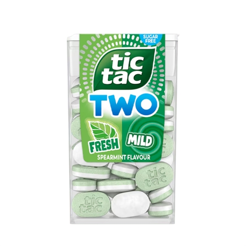 Tic Tac TWO Spearmint Жев. конфеты Мята 38,5гр Т1-00040421 - фото 50738