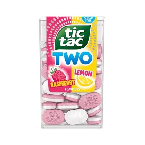 Tic Tac TWO Lemon Raspberry Жев. конфеты Лимон-Малина 38,5гр Т1-00040420 - фото 50745