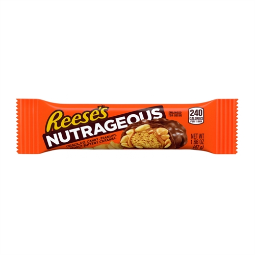 Hersheys Reese's Nut Bar батончик с арахисом  47 гр 00-00000677 - фото 50756