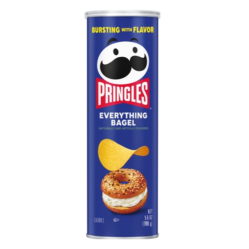 Pringles Everything Bagel Чипсы Бублик 158г Т1-00040425 - фото 50794