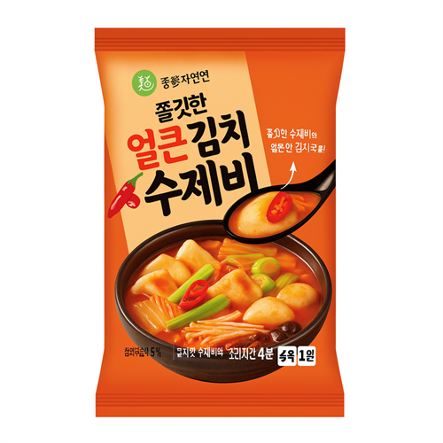 IGA JAYEONMYEN Суджеби корейский суп с клецками со вкусом кимчи 187 гр Т1-00040474 - фото 50846