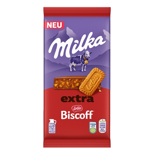 Milka Extra Lotus Biscoff Шок. плитка 190гр Т1-00039988 - фото 50868