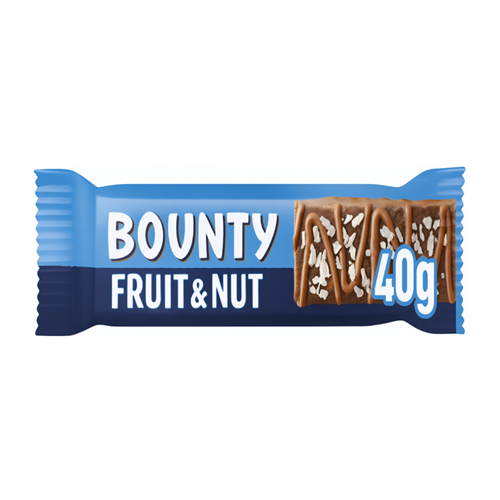 Батончик Bounty Fruit & Nut Chocolate Bar Snack 40гр (18) Т1-00040777 - фото 50907