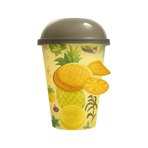 HAOEN Напиток Джус-Болл сокосодержащий с фруктовыми шариками Ананас 620 мл Т1-00040639 - фото 50941