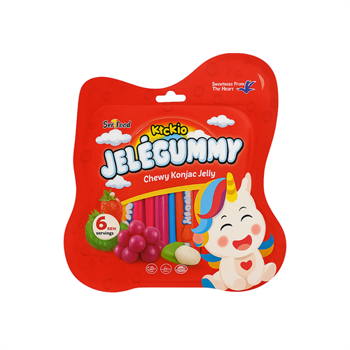 KIOKIO Желе жевательное конняку JeleGummy со вкусами клубника, личи, виноград 150 гр Т1-00040732 - фото 50955