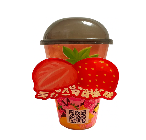 HAOEN Напиток Джус-Болл сокосодержащий с фруктовыми шариками Клубника 620 мл Т1-00040641 - фото 50963