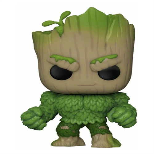 Funko POP! Bobble Marvel We Are Groot Groot as Hulk Фигурка Т1-00030485 - фото 51020